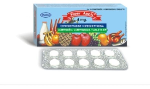 Super Apeti 4mg Tablet ( 20 TABLETS)