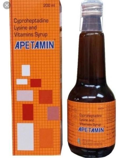 Apetamin Vitamin Syrup ( 12 BOTTLES OF APETAMIN) Half BOX Wholesale