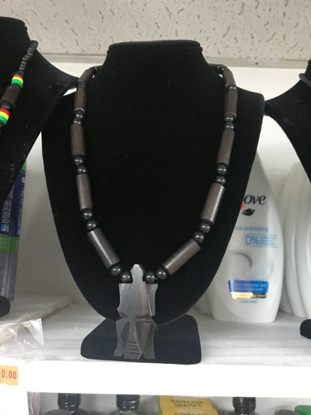 African Wood Necklace