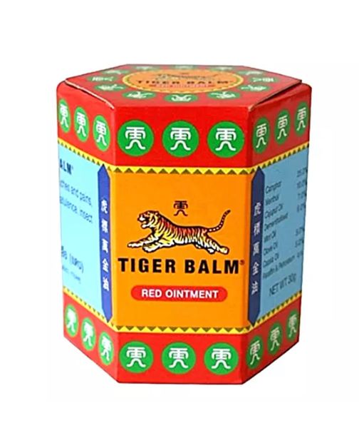 Tiger Balm Red Ointment for arthritis, joint pains and headaches