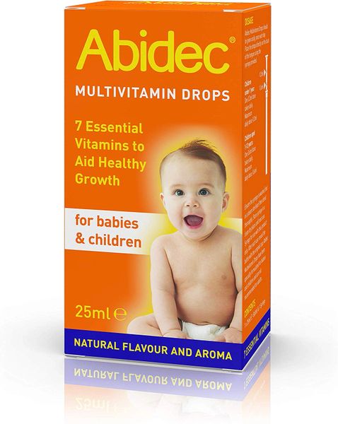 Abidec Multi Vitamin Supplement For Babies & Children Drops 25ml