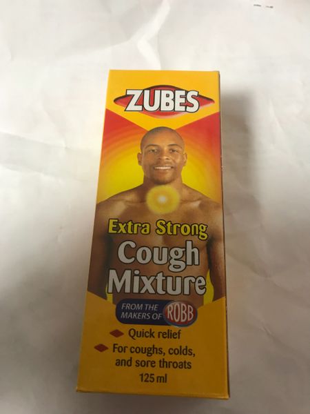 Zubes Extra Strong Cough Mixture 125 ml