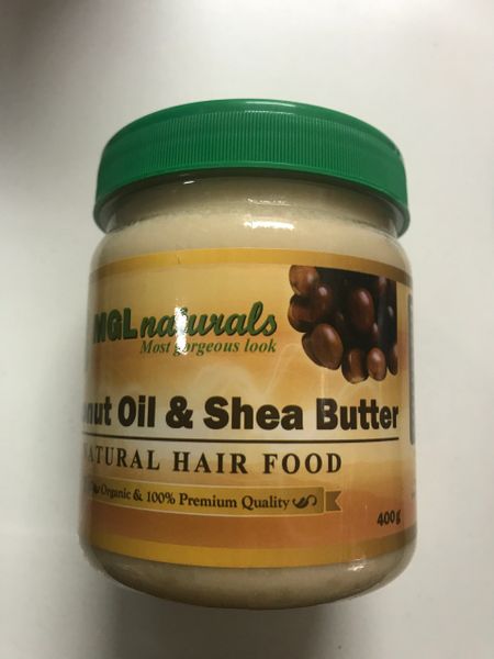 MGL Natural Coconut Oil & Shea Butter Hair Food 500g