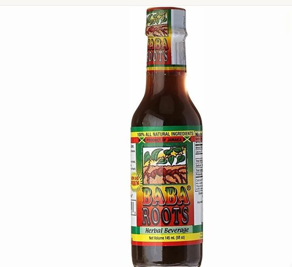 Baba Roots Herbal Energy Drink 100% all Natural 5 fl oz