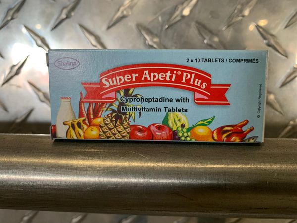 Super Apeti Plus Tablet ( 25 ) half a box