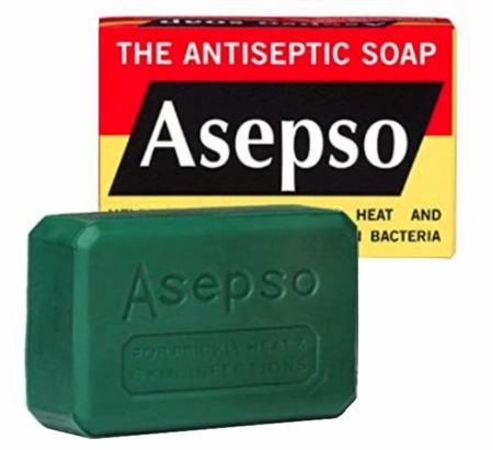 Asepso Antibacterial Antiseptic Soap 2.8 oz