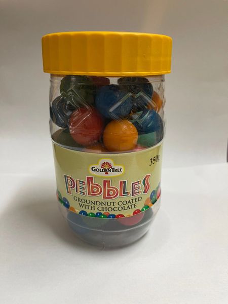Golden Tree Pebbles ( groundnut coated with chocolate)