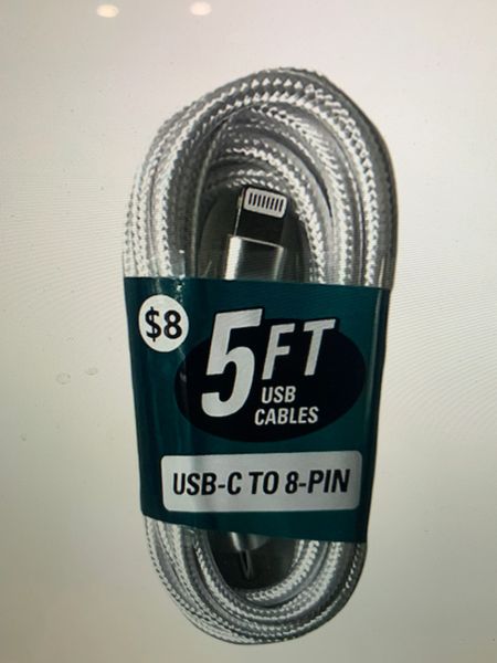 5FT Braided Cables