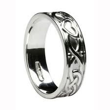 Ring - Celtic Heart - Ladies - Silver - Boru #WED274