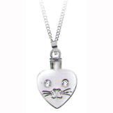 Pet - Ash Urn Pendant - Cat