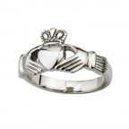 Ring - Claddagh - Steel - Solvar #S2949