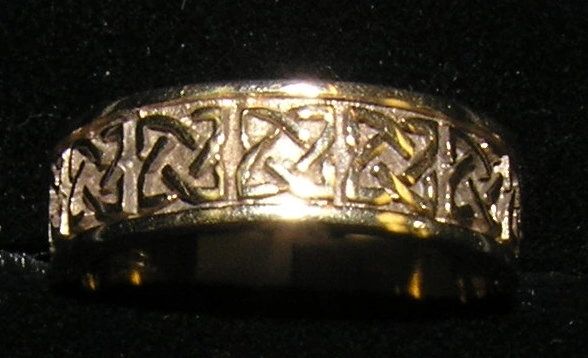 Wedding Band - Celtic - 10ct Yellow - O'Connor - 7