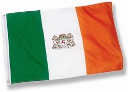 Coat of Arms - Family Crest - Heraldy - Irish 3'x5' Flag