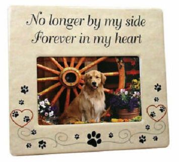 Pet Frame No Longer by My Side Forever in My Heart