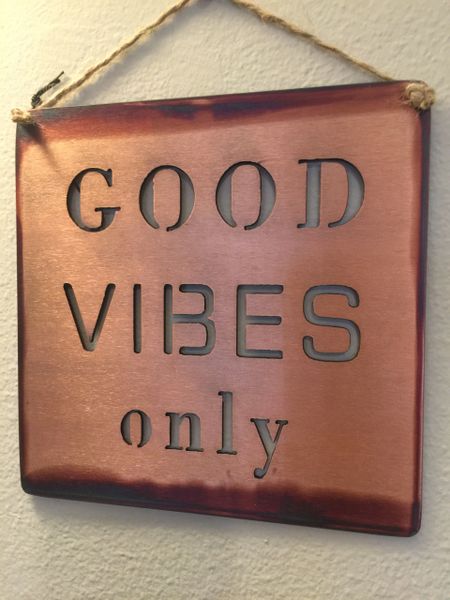 Quote series- "Good Vibes only"