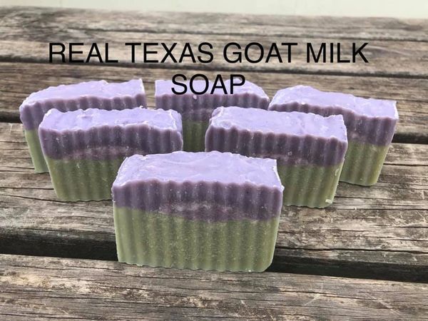 LAVENDER PEPPERMINT GOAT MILK SOAP