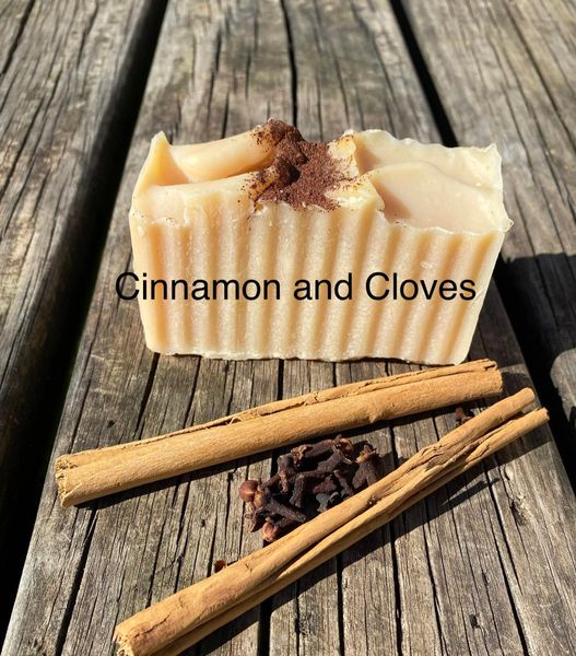 Cinnamon & Cloves goat milk soap