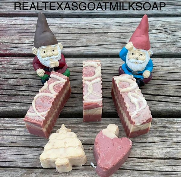 FROSTED CRANBERRY Goat Milk Soap