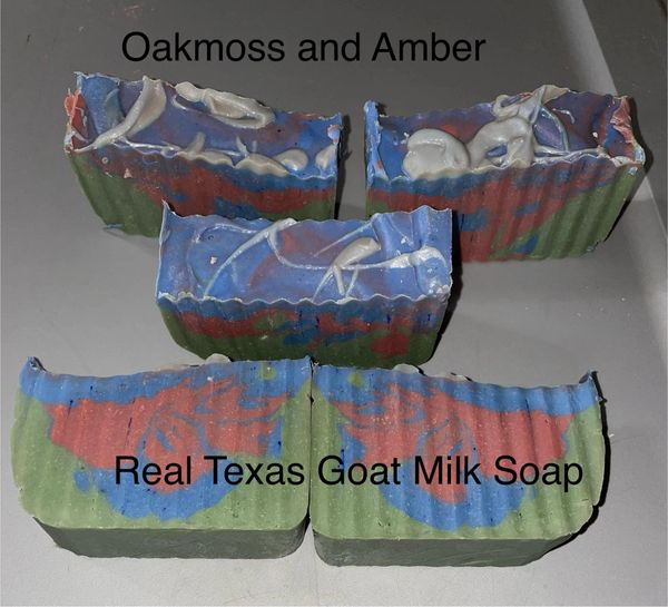 Oakmoss and Amber Goat Milk Soap