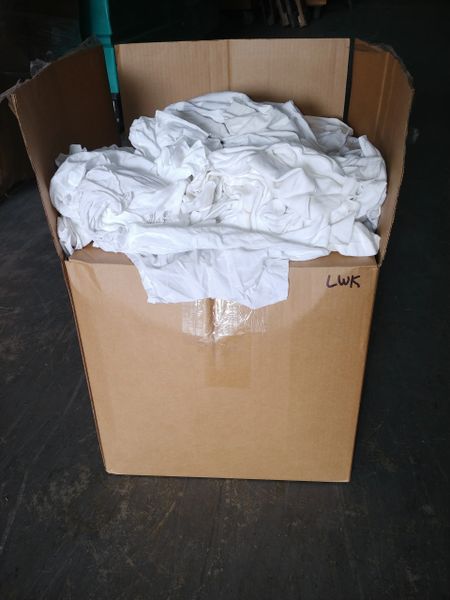 Large White Knit 50lb Box