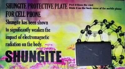 SHUNGITE Cell Phone Holder, Shungite Phone Stand, EMF Protection Stone