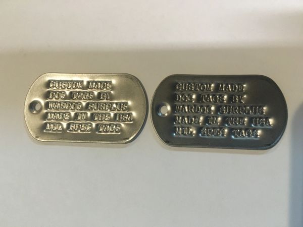 Replacement Dog Tags