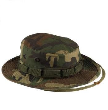 Woodland Camo Vintage Boonie Hat | Wardog Surplus