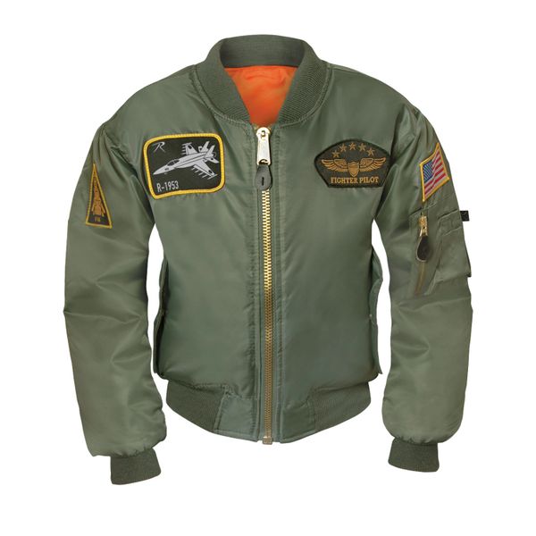 Flight Jacket With Patches | Wardog Surplus