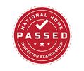 Passed National Home Inspection Exam