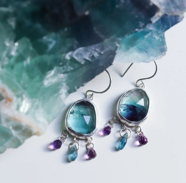 Fabulous Fluorite Earrings