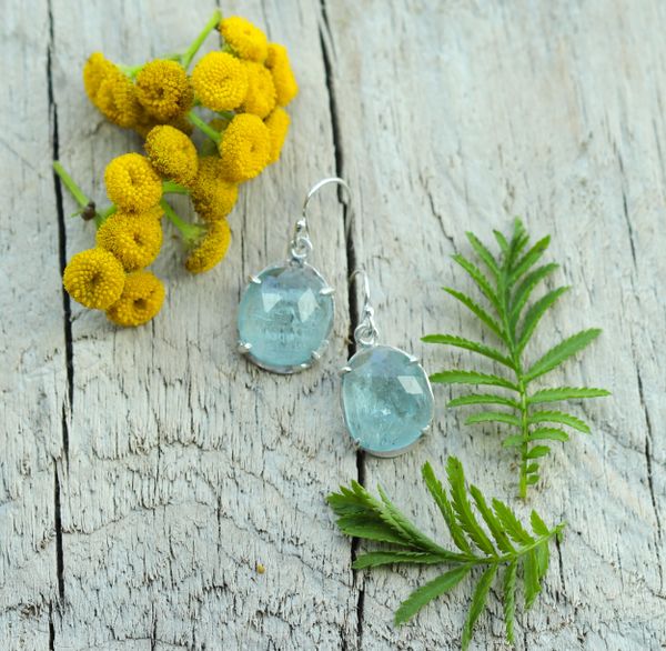 Aquamarine Earrings