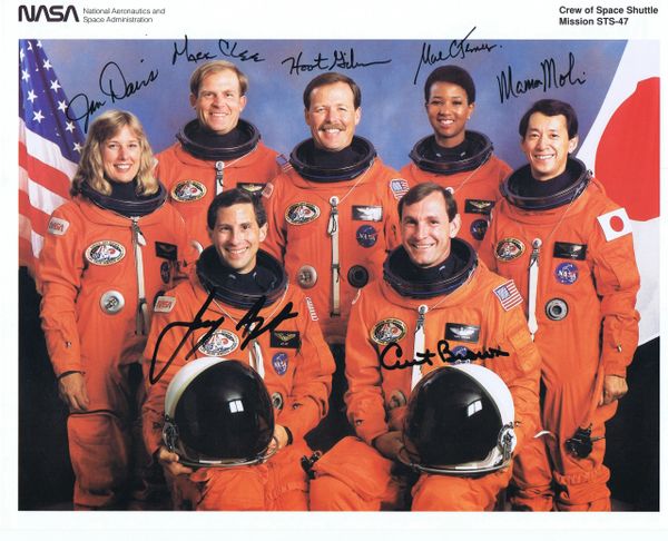 STS-47 Fully Autographed Lithograph (Contact for Price)