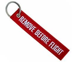 SPECIAL OFFER: Remove Before Flight Keychain **FREE SHIPPING** w/ Book Purchase