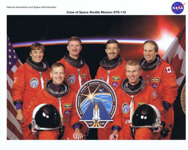 STS-115 Crew Lithograph **FREE SHIPPING** w/ Book Purchase