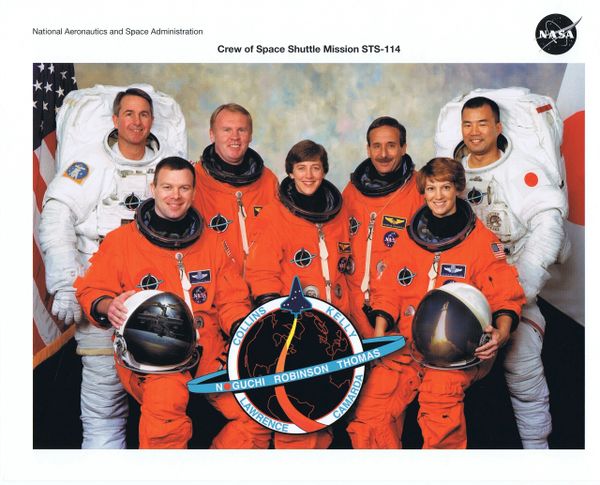 STS-114 Crew Lithograph **FREE SHIPPING** w/ Book Purchase