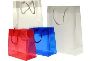 String Transparent Frosted String Handle Bags