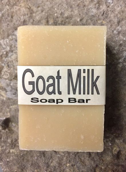 Large Natural Goat Milk Soap Bar - Unscented - 5 oz