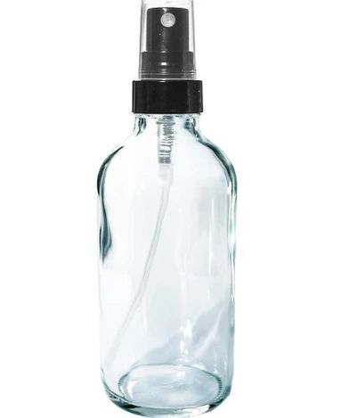 Glass Mist Spray Bottle - 2 Ounce Clear