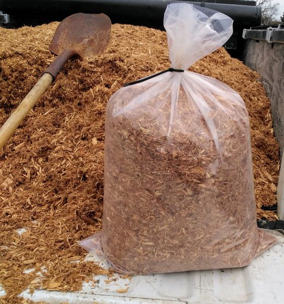 Natural Cedar Mulch Chips Kingston Ontario