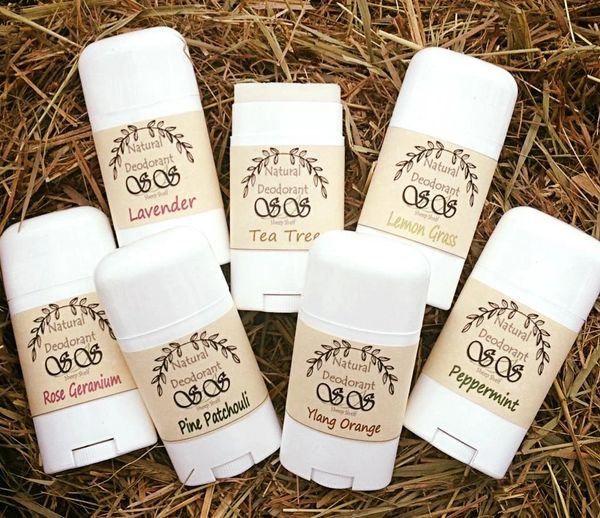 Natural Deodorants - Click on Link For Sections