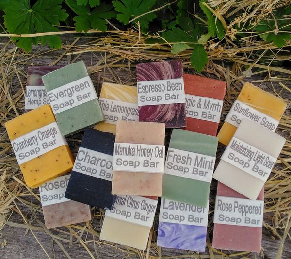 Natural Soap Bars Kingston Ontario - 2.5 oz Soap Bars
