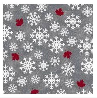 Beeswax Wraps Snowflake Cotton Fabric Kingston Ontario