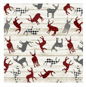 Beeswax Wraps Cotton Fabric Kingston Ontario Deer Pattern
