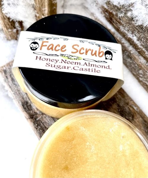Face Scrub - Neem Oil & Honey Face Scrub Kingston Ontario Canada