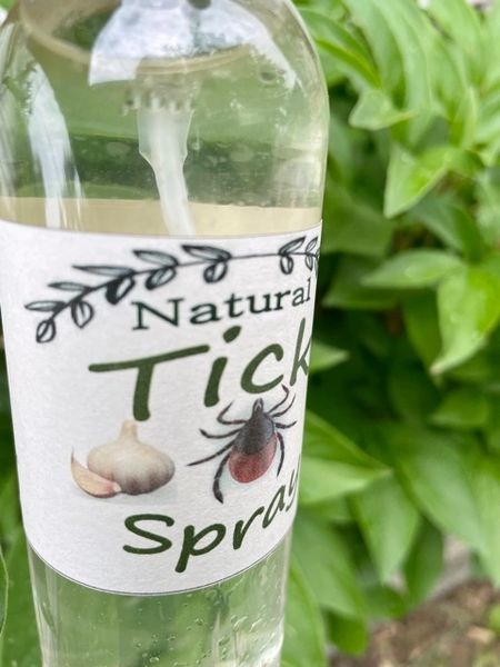 Tick Spray Repellent Kingston Ontario With Natural Essential Oils Including Garlic