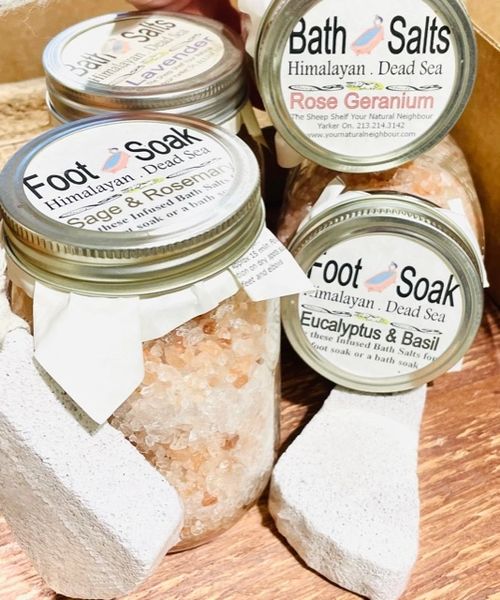Bath Salts For Foot Soak or Bath Kingston Ontario