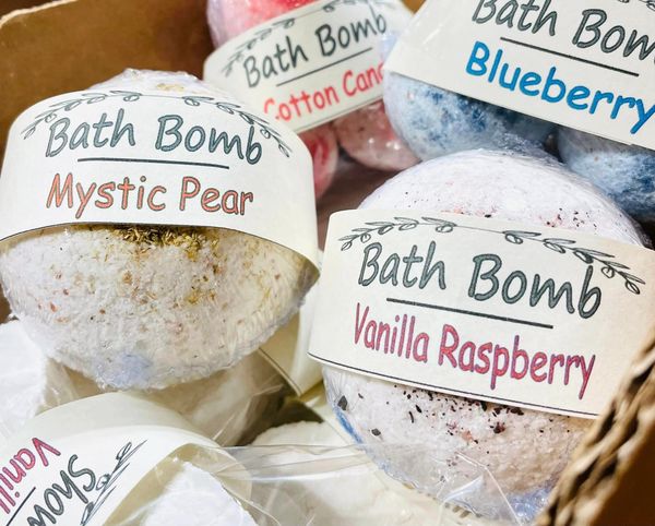 Large store bath bombs