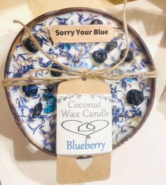 Blueberry Candle - Sorry Your Blue Gifts Kingston Ontario Canada