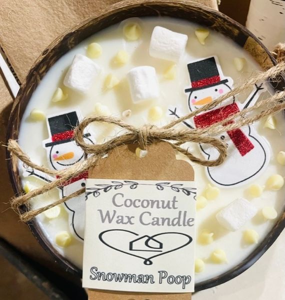 Snowman Poop Candle Bowl - Snowman Poop Gifts Kingston Ontario