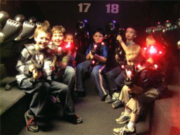 LaserTag birthday party Jdr Karting Activity Centre Gloucester